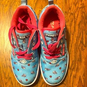 Minecraft Heelys Tennis Shoes